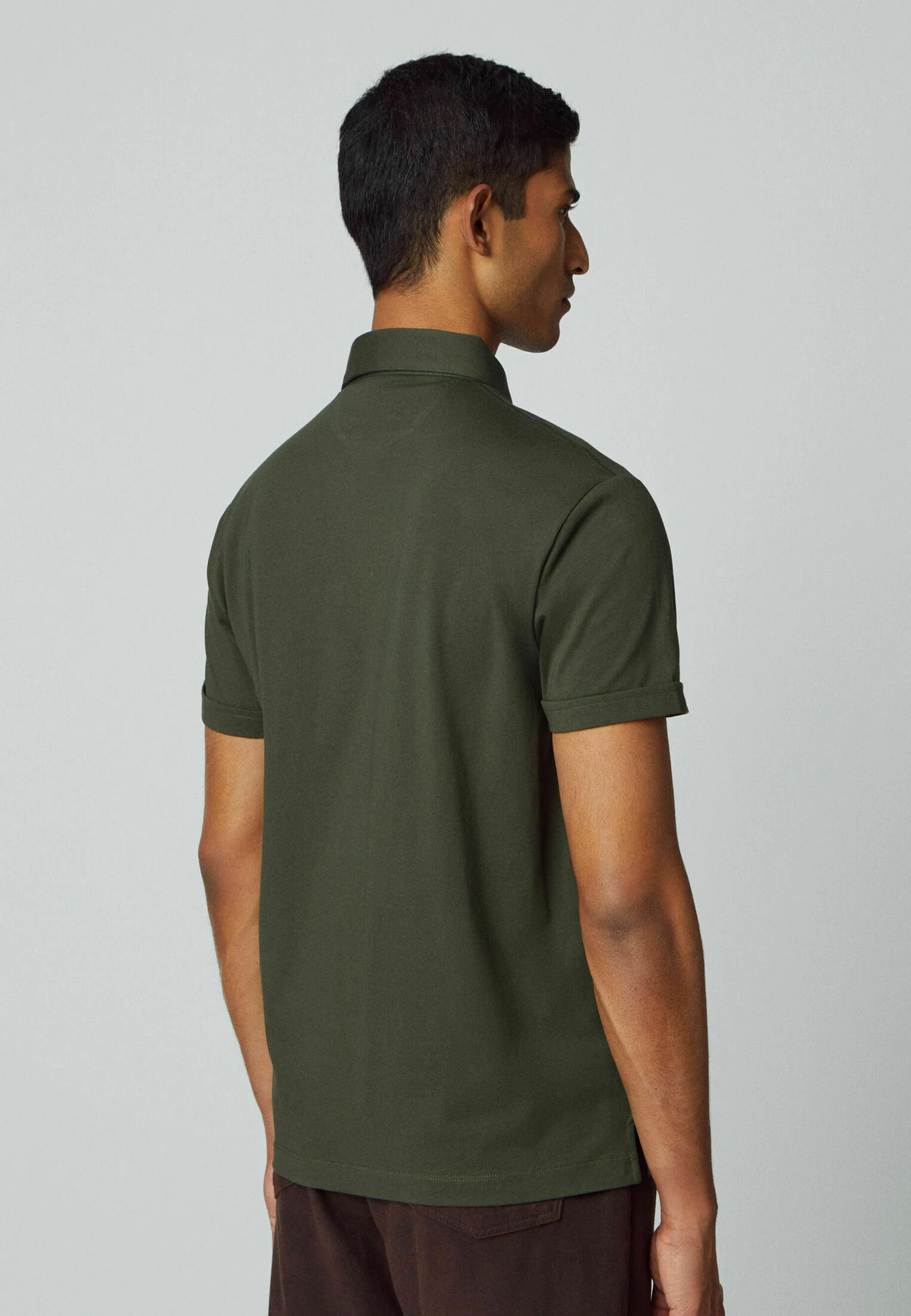 Camisa Polo Pima - Cáqui