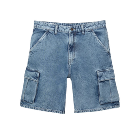 Kit 3 Bermudas Cargo Jeans Urban + Brinde Exclusivo 🔥