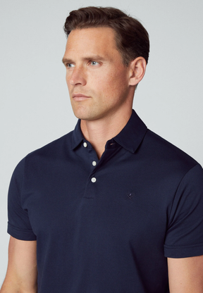 Camisa Polo Pima - Azul Marinho