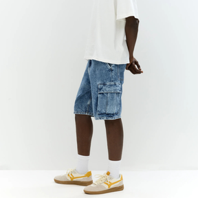 Kit 3 Bermudas Cargo Jeans Urban + Brinde Exclusivo 🔥