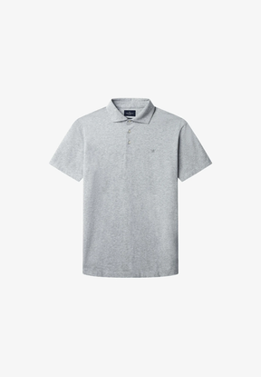 Camisa Polo Pima - Cinza