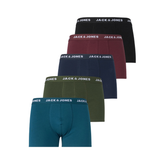 Kit 5 Cuecas Boxer Masculina Jack & Jones