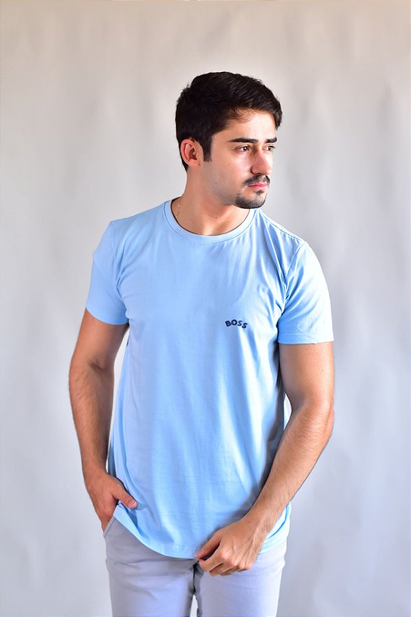 Camiseta HB Basic Arch - Azul Bebê