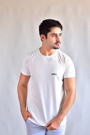 Camiseta HB Basic Arch - Off White